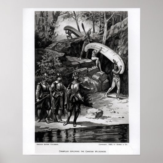 Chamclear Expling the Canadian Wilderness Poster (Voorkant)