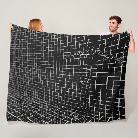 Chamelea Fleece Blanket (In situ)