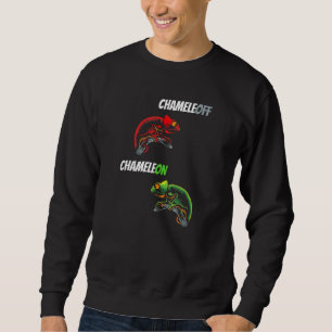 Chameleoff Chameleon Reptiles Lizard Gezegde Trui