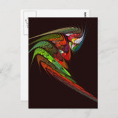 Chameleon Abstract Art Briefkaart (Voorkant / Achterkant)