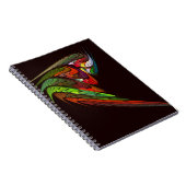 Chameleon Abstract Art Notitieboek (Rechterzijde)