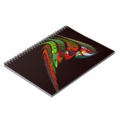 Chameleon Abstract Art Notitieboek (Linkerzijde)