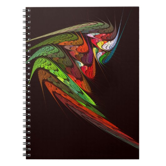 Chameleon Abstract Art Notitieboek (Voorkant)