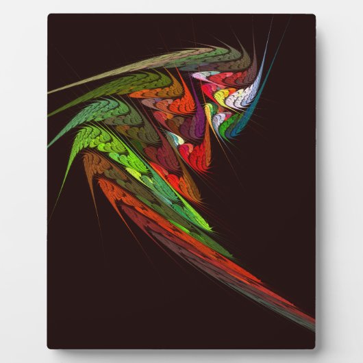 Chameleon Abstract Art Plaque Fotoplaat (Voorkant)