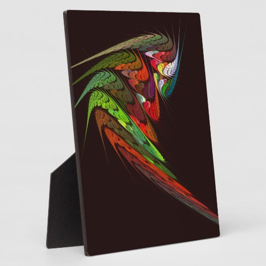 Chameleon Abstract Art Plaque Fotoplaat (Zijkant)