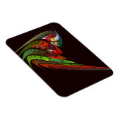 Chameleon Abstract art Premium Magnet Magneet (Rechterzijde)