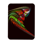 Chameleon Abstract art Premium Magnet Magneet (Verticaal)