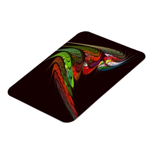 Chameleon Abstract art Premium Magnet Magneet (Linkerzijde)