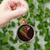 Chameleon Abstract Art Small Sleutelhanger (Hand)