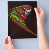 Chameleon Abstracte Art Flyer (Hand)