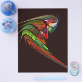 Chameleon Abstracte Art Flyer (Enkel)