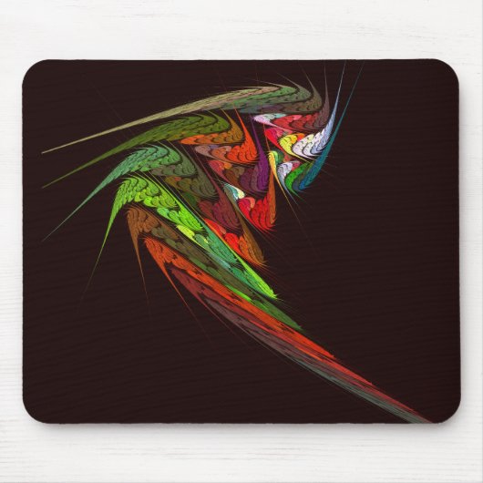 Chameleon Abstracte Art Mousepad Muismat (Voorkant)