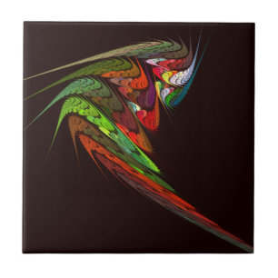 Chameleon Abstracte Art Tegel Tegeltje