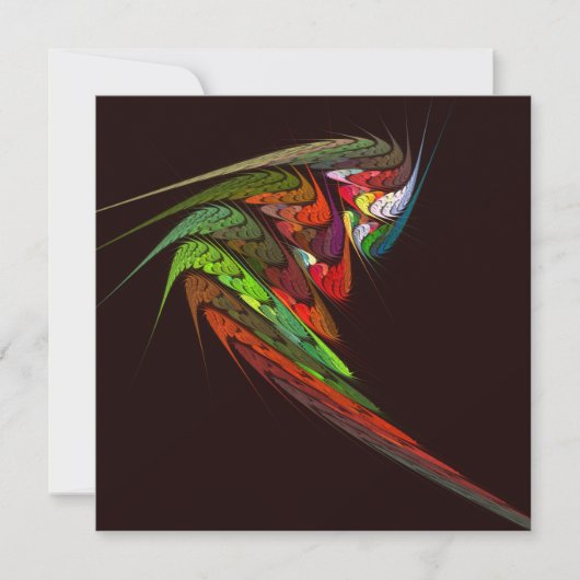 Chameleon Abstracte kunst (Voorkant)