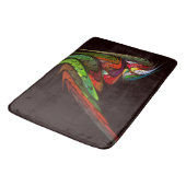 Chameleon Abstracte kunst Badmat (Gekanteld)