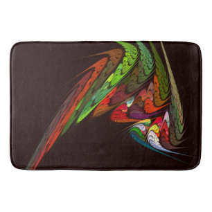 Chameleon Abstracte kunst Badmat