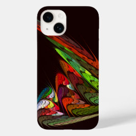 Chameleon Abstracte kunst Case-Mate iPhone 14 Hoesje