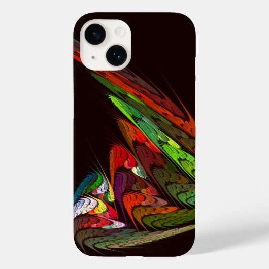 Chameleon Abstracte kunst Case-Mate iPhone Case (Achterkant)