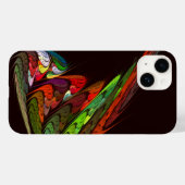Chameleon Abstracte kunst Case-Mate iPhone Case (Achterkant (horizontaal))