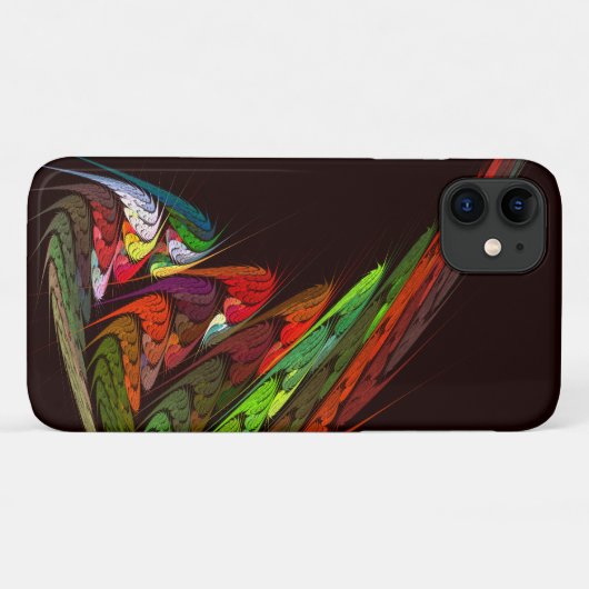 Chameleon Abstracte kunst Case-Mate iPhone Case (Achterkant (horizontaal))