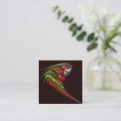 Chameleon Abstracte kunst Informatiekaartje (Staand voorkant)