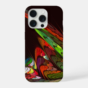 Chameleon Abstracte kunst iPhone 15 Pro Case