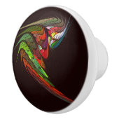 Chameleon Abstracte kunst Keramische Knop (Rechts)