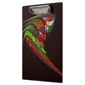 Chameleon Abstracte kunst Klembord (Links)