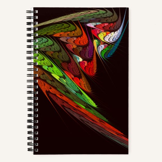 Chameleon Abstracte kunst Notitieboek (Voorkant)