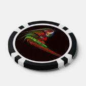 Chameleon Abstracte kunst Poker Chips (Enkel)