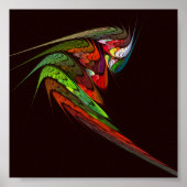 Chameleon Abstracte kunst Poster (Voorkant)