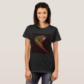 Chameleon Abstracte kunst T-shirt (Voorkant volledig)