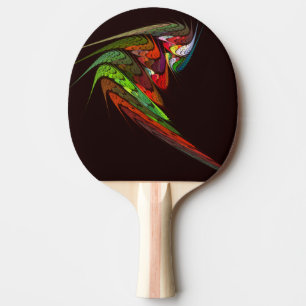 Chameleon Abstracte kunst Tafeltennisbatje