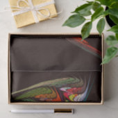 Chameleon Abstracte kunst Tissuepapier (Geschenk)