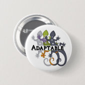 Chameleon Adaptable Ronde Button 5,7 Cm (Voorkant /achterkant)