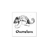 CHAMELEON ANIMAAL RUBBER STAMP RUBBERSTEMPEL (Afrduk)