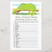 Chameleon Baby Animals Name Game (Voorkant)