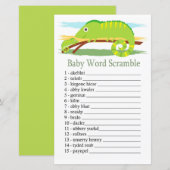 Chameleon Baby word scramble game (Voorkant / Achterkant)