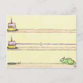 CHAMELEON BIRTHDAY briefkaart van Nicole Janes (Voorkant)