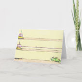 CHAMELEON BIRTHDAY wenskaart van Nicole Janes Kaart (Voorkant)