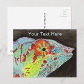 Chameleon Briefkaart (Voorkant / Achterkant)