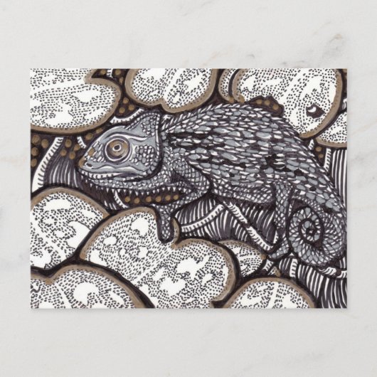 Chameleon Briefkaart (Voorkant)
