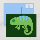 Chameleon Briefkaart (Voorkant / Achterkant)