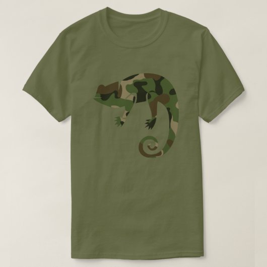 Chameleon Camo T-shirt (Design voorkant)