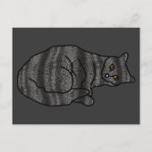 Chameleon Cat Briefkaart (Voorkant)