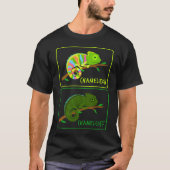 Chameleon Chameleoff Lizard Reptiles T-shirt (Voorkant)