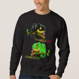 Chameleon Chameleon Lizard Joke Reptiles Trui