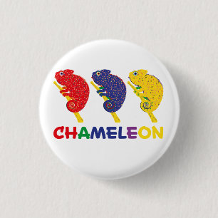 Chameleon Changing Ronde Button 3,2 Cm