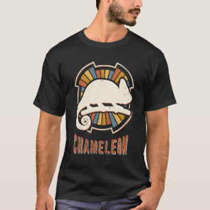 Chameleon Classic Retro Animal Love T-shirt