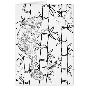 Chameleon Doodle